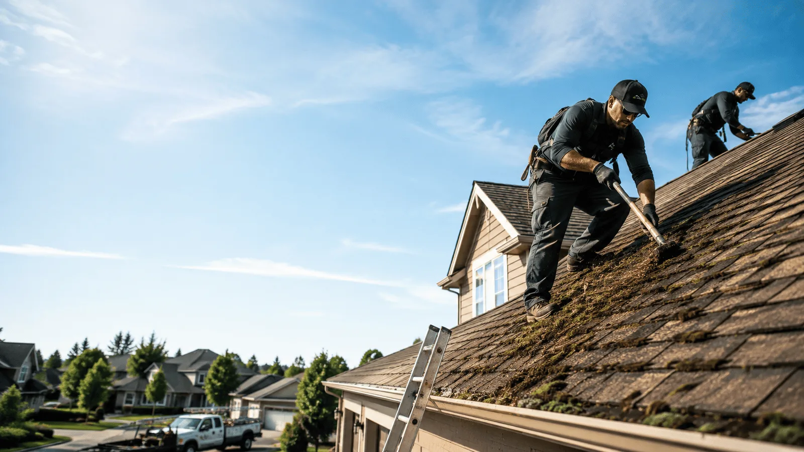 Roof Moss Removal in Piney Point, MD near me